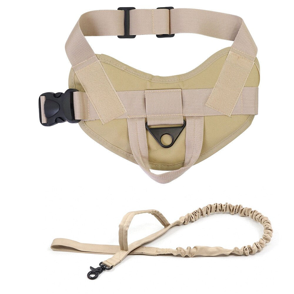 Popular Tactical Dog Suit 1000D Nylon Splash-proof Water Dog Vest Training Dog Vest K9 Chest Strap Dog Small Dogs pet