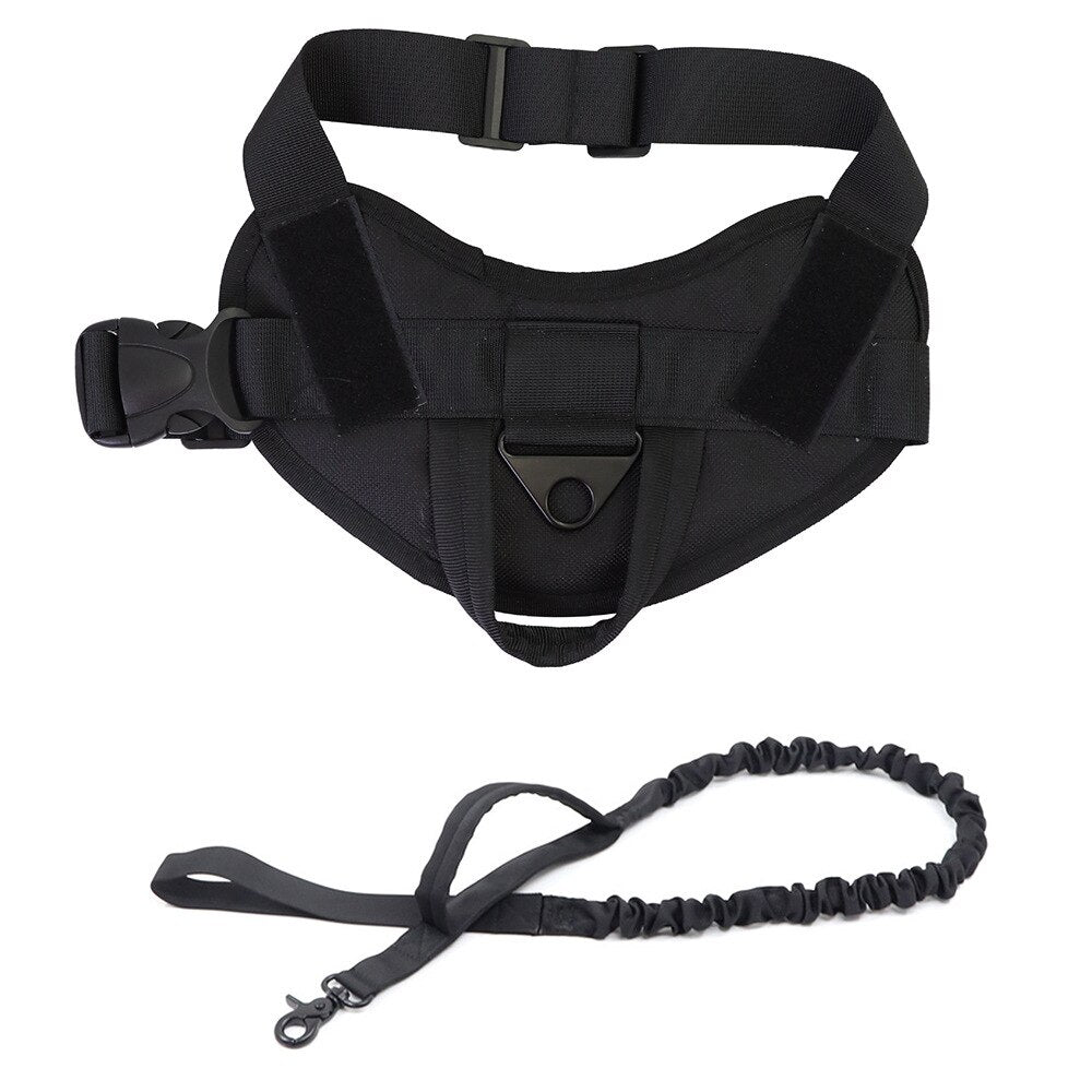 Popular Tactical Dog Suit 1000D Nylon Splash-proof Water Dog Vest Training Dog Vest K9 Chest Strap Dog Small Dogs pet