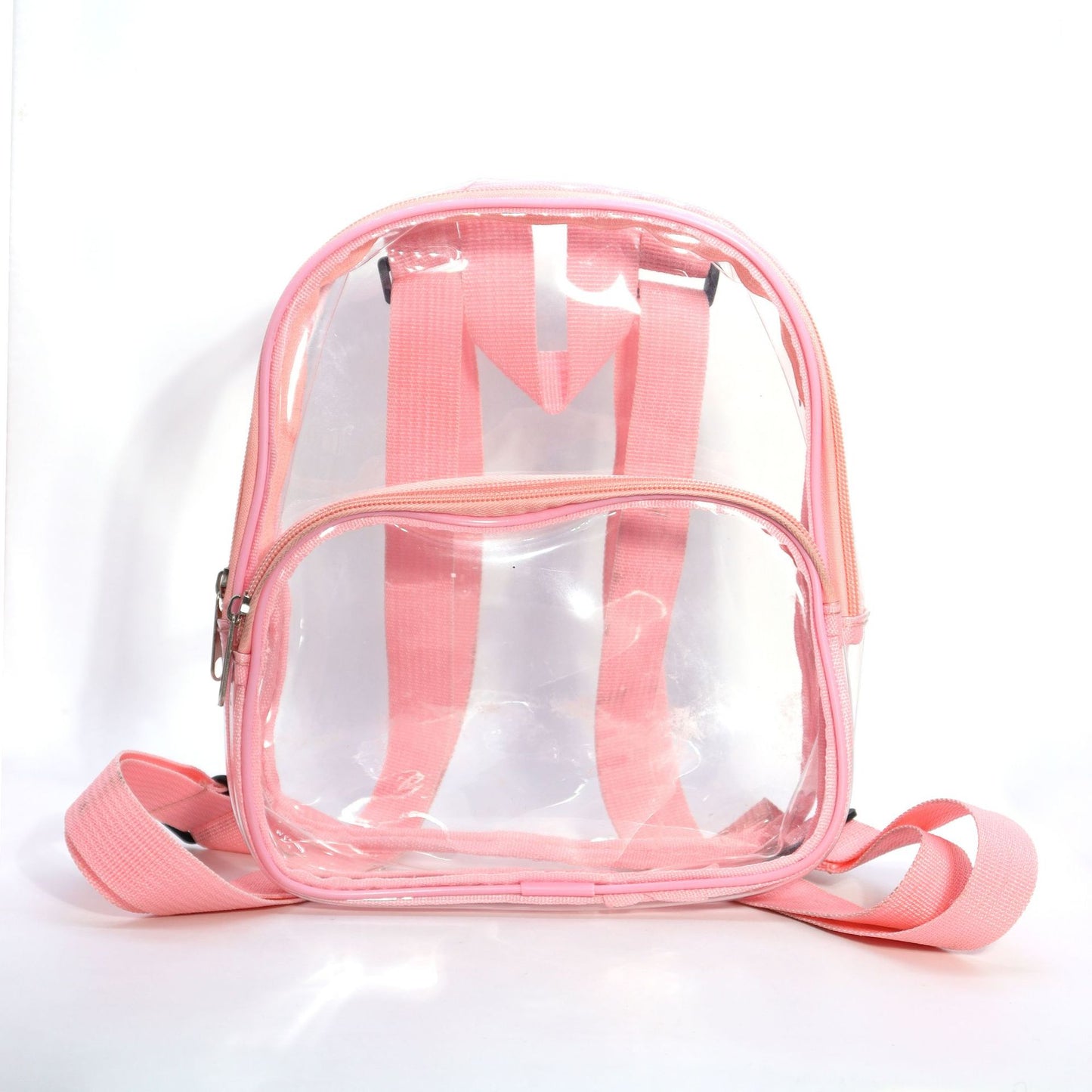 European and American Storage PVC Transparent Bag Outdoor Sports Ground Approved Waterproof Mini Travel Backpack Backpack Storage