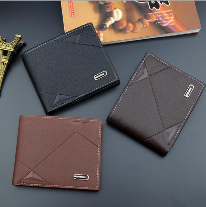 New Product pu leather Cheap wallet  3 layer wholesale wallet for men