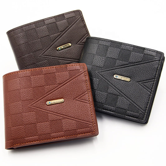 Good quality travel men genuine leather wallet , promotional pu leather men's wallet, men leather wallet manufacturer