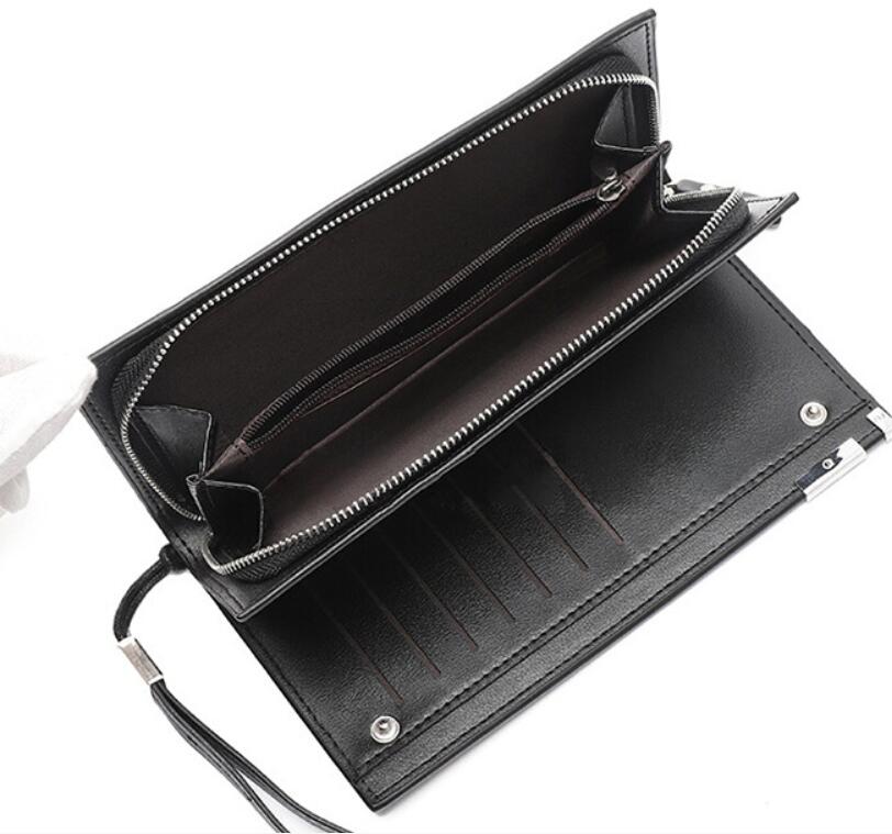 2021 Wholesale  wallets for men fashionable business long wallet for men