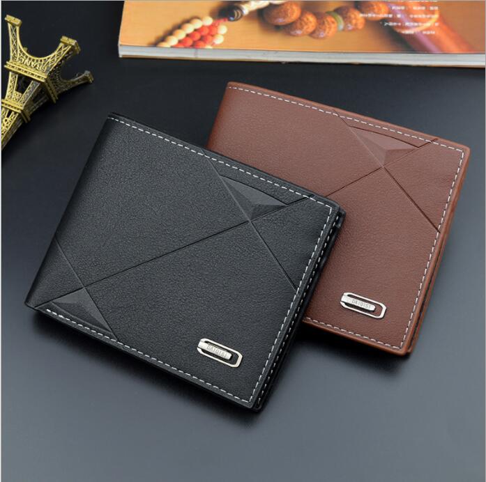 New Product pu leather Cheap wallet  3 layer wholesale wallet for men