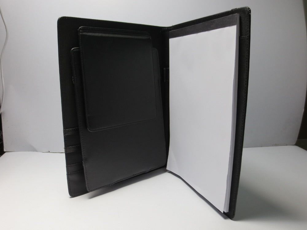 business ideas a4 custom leather portfolio with man and women portfolio folder