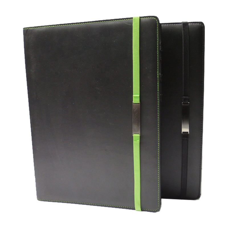 business ideas a4 custom leather portfolio with man and women portfolio folder