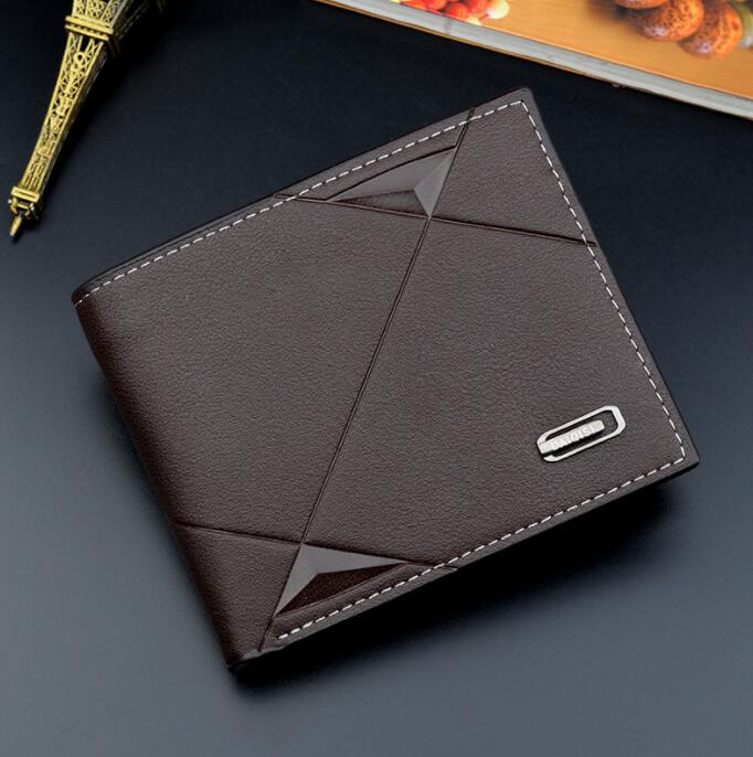 New Product pu leather Cheap wallet  3 layer wholesale wallet for men