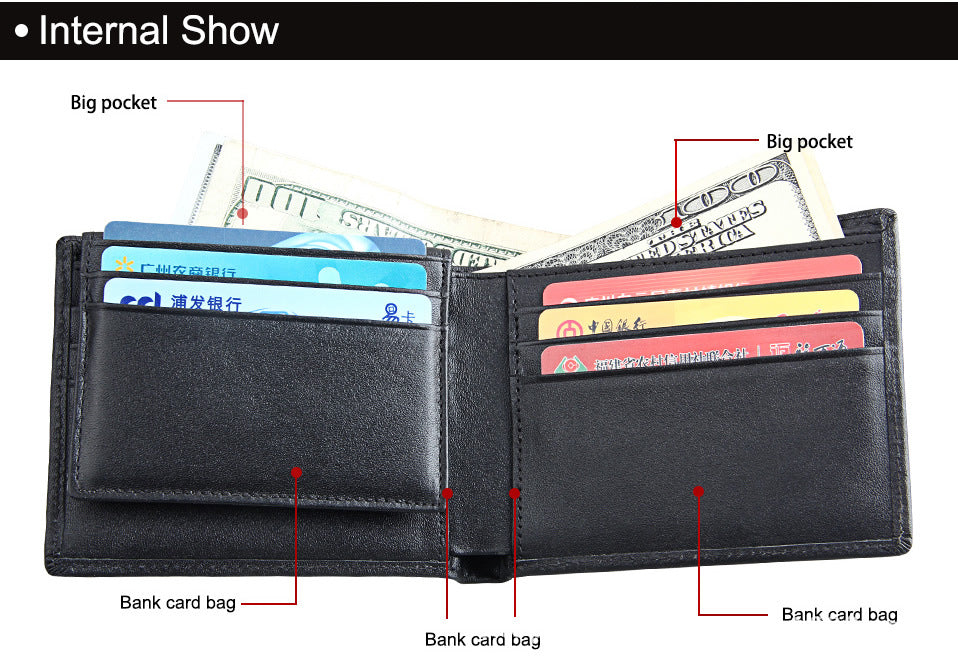 2021 wholesale hot selling wallet  short wallet for men