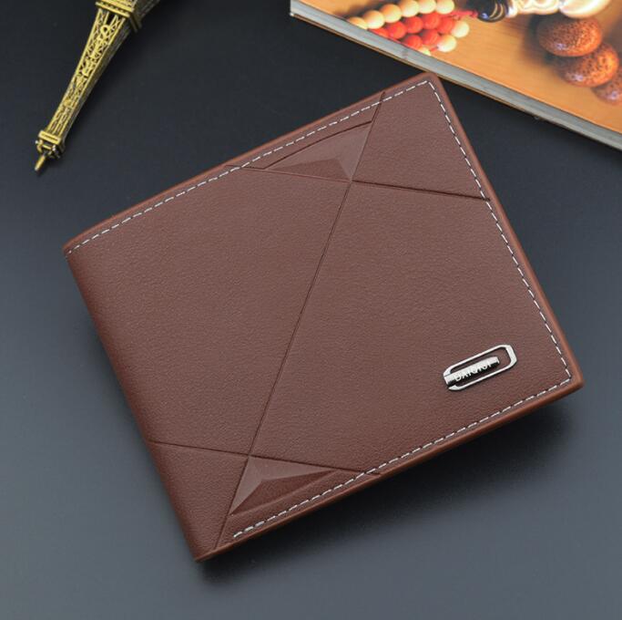 New Product pu leather Cheap wallet  3 layer wholesale wallet for men