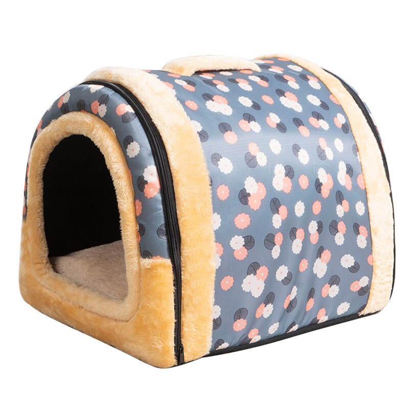 Cat Litter, Cat Closed House, Villa, Winter Warmth, Removable and Washable Dog Kennel, Universal Pet Supplies for All Seasons