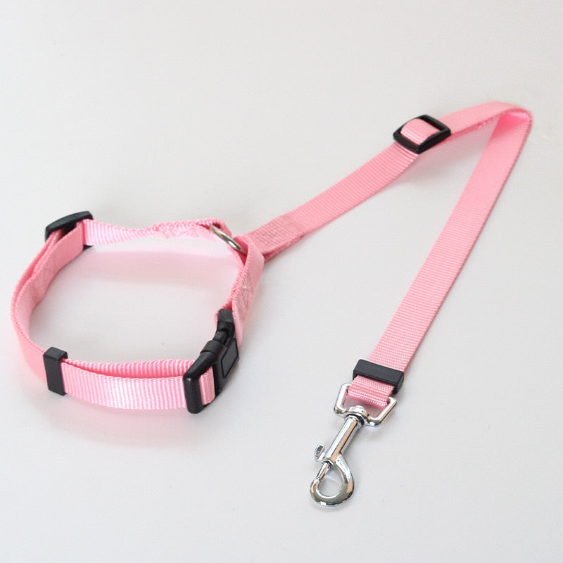 Pet Car Safety Leash Ring Dog Car Seat Belt Rear Seat Leash Leash Dog Name Tag  Collar Dog  Dog Harness and Leash Set  Auto