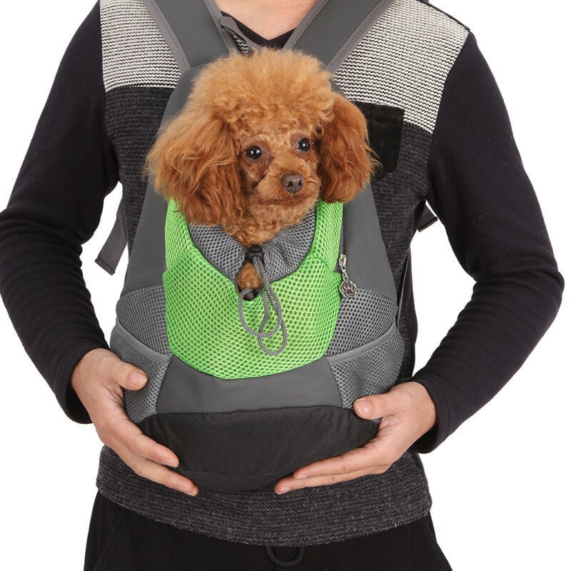 Pet Backpack Dog Shoulder Bag Chest Bag Dog Out Convenient Travel Dog Bag Pet Supplies.