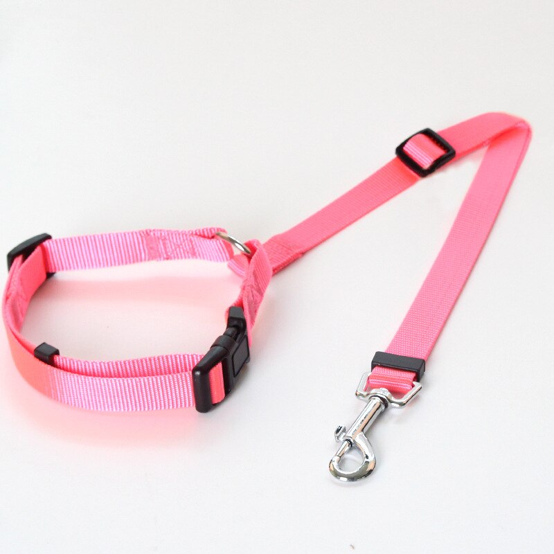 Pet Car Safety Leash Ring Dog Car Seat Belt Rear Seat Leash Leash Dog Name Tag  Collar Dog  Dog Harness and Leash Set  Auto