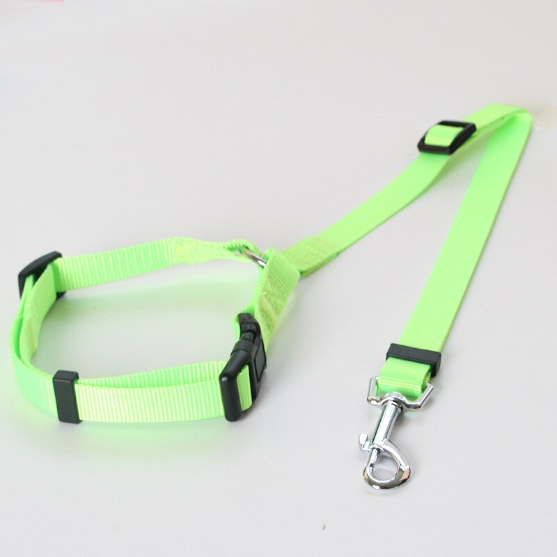 Pet Car Safety Leash Ring Dog Car Seat Belt Rear Seat Leash Leash Dog Name Tag  Collar Dog  Dog Harness and Leash Set  Auto