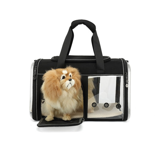 Pet Shoulder Bag, Pet Bag, Cat Bag Portable Bag, Space Capsule Backpack, Cat Cage, Diagonal Transparent Cat Bag